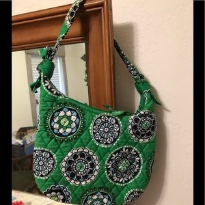 *SOLD*Vera Bradley Green Cupcake Pattern Bag